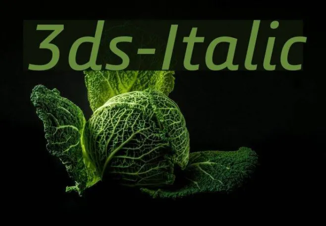 3ds-Italic Example 3
