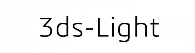 3ds-Light  font caratteri gratis
