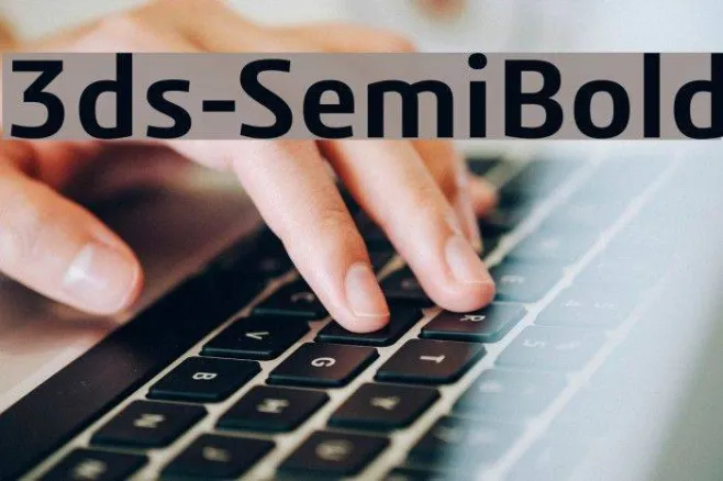 3ds-SemiBold Example 1