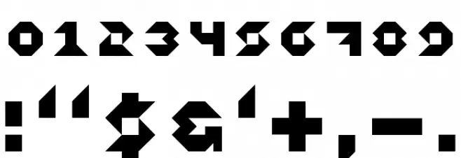 5Dagger Unicase Regular Font OTHER CHARS