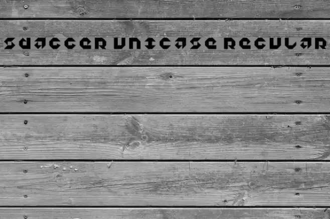 5Dagger Unicase Regular Font examples