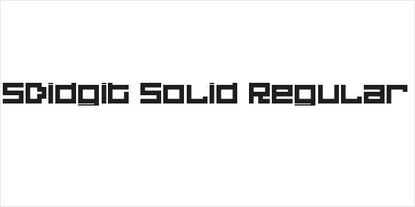5Didgit Solid Regular Logo