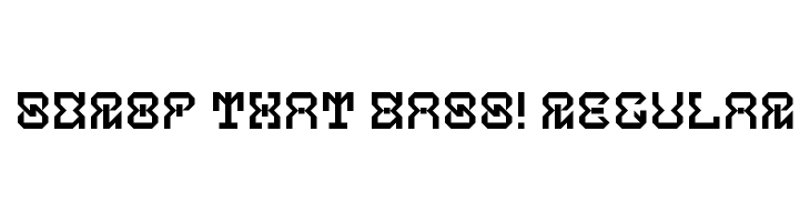 5Drop That Bass! Regular Fonte
