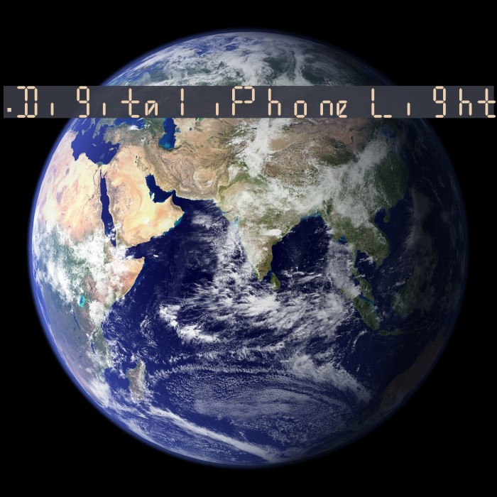 .Digital iPhone Light Font examples