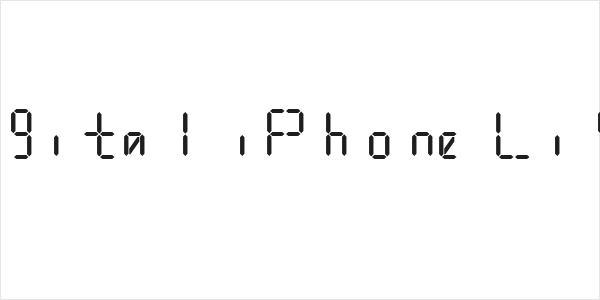 .Digital iPhone Light Logo