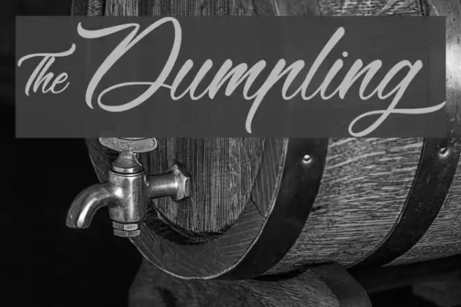 &Dumpling Font examples