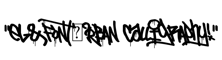 `eL&FoNt[?rBAN CallIgRAPhy!` Font