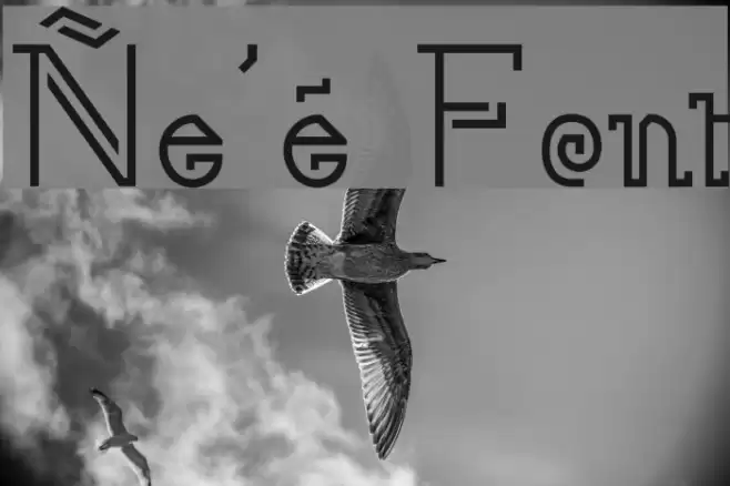 Ñe'ê Font examples