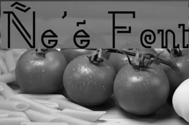 Ñe'ê Font examples