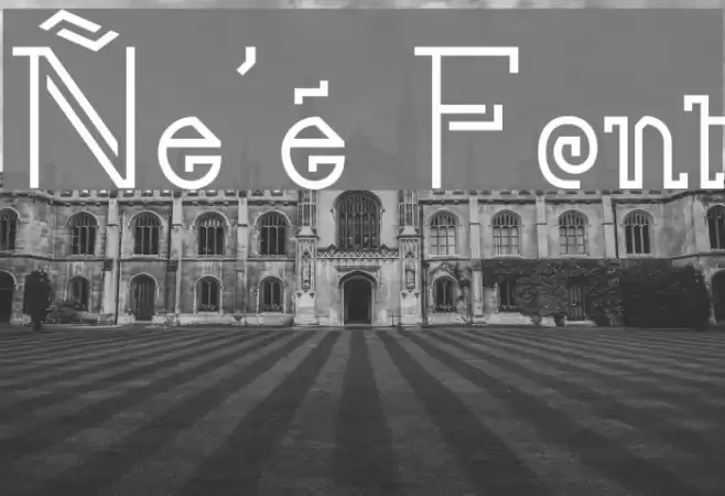 Ñe'ê Font examples