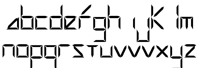 4Function Liberal Font LOWERCASE