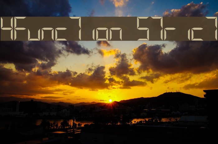 4Function Strict Font examples
