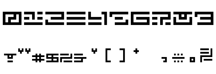 5Fatal Error Regular Font OTHER CHARS