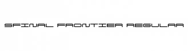5Final Frontier Regular  baixar fontes gratis