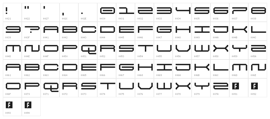 5Final Frontier Regular Character Map