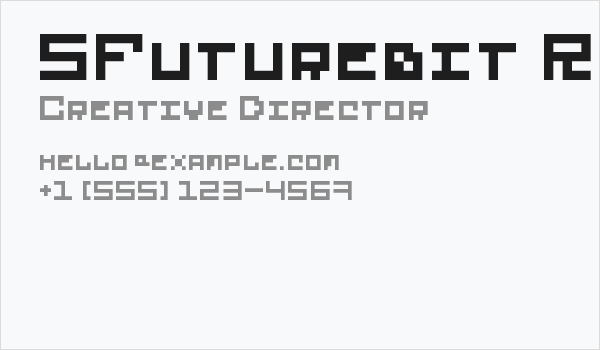 5Futurebit Regular Business Card
