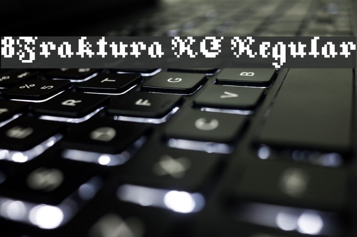 8Fraktura RC Regular Font examples