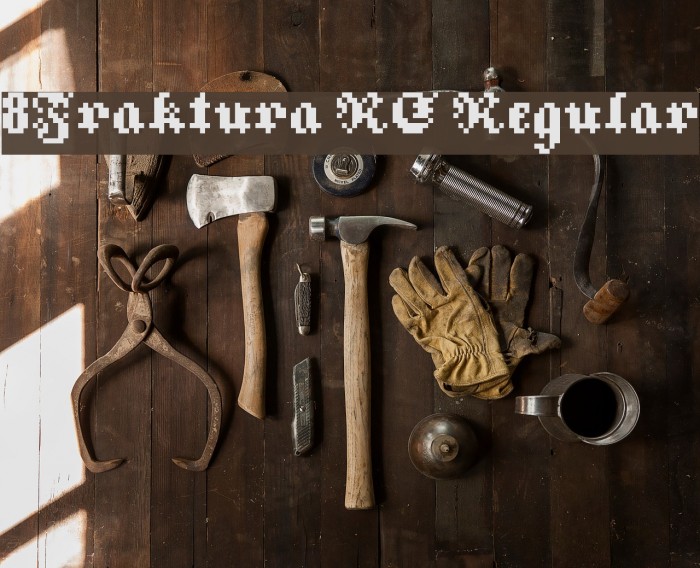 8Fraktura RC Regular Font examples