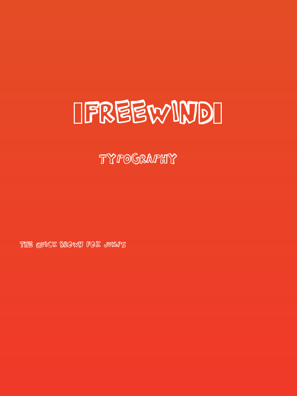 [FREEWIND] Poster