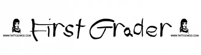 [First Grader]  baixar fontes gratis