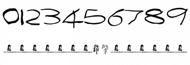 [First Grader] Font OTHER CHARS