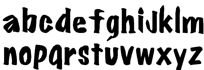 ©FlareBold Font LOWERCASE