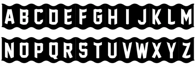 [FoOtY-ScArF] Шрифта ВЕРХНИЙ