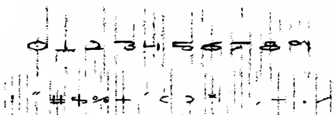 !Futurelic フォント その他の文字