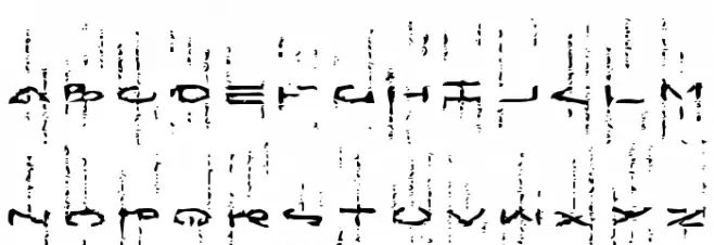 !Futurelic フォント 小文字