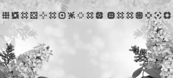 5Geomedings Regular Font examples