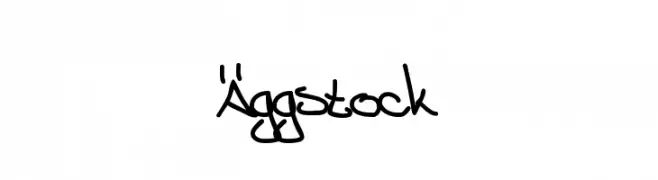 Äggstock  Frei Schriftart Herunterladen