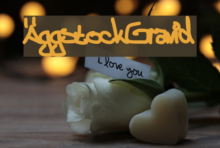 ÄggstockGravid Font examples