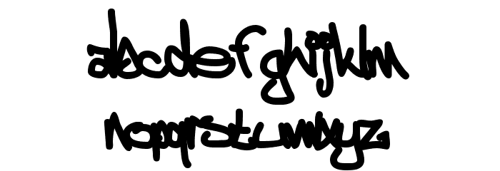 ÄggstockGravid Font LOWERCASE