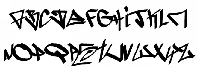 -ghetto-blasterz- Schriftart Groß