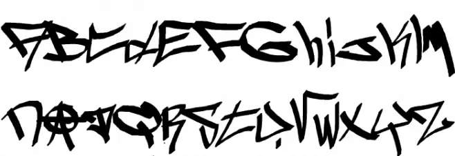 -ghetto-blasterz- Font Litere mici