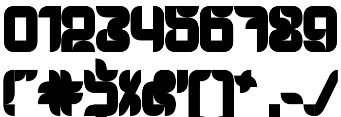 3HSegaRegular Font OTHER CHARS