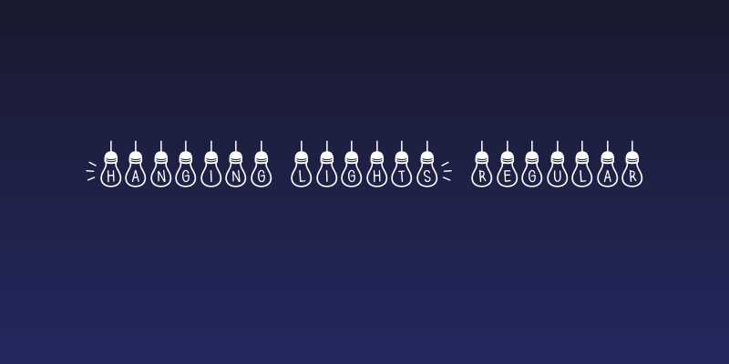 (Hanging Lights) Regular Social Header