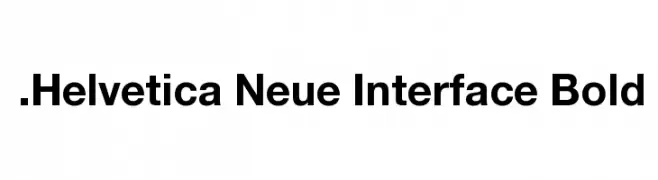 .Helvetica Neue Interface Bold  Fuentes Gratis Descargar