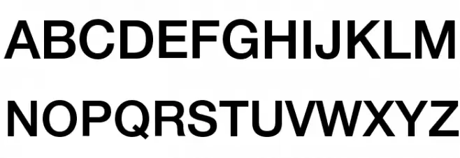 .Helvetica Neue Interface Medium P4 फ़ॉन्ट अपरकेस