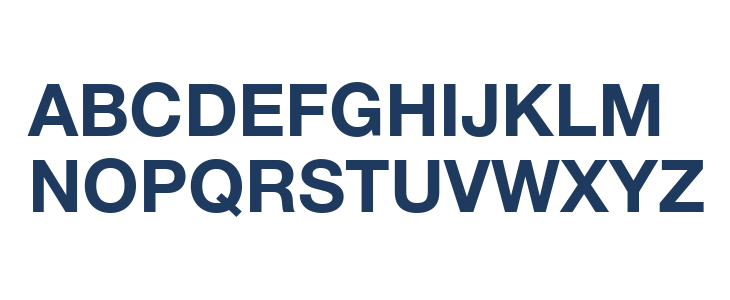 .Helvetica NeueUI Bold Uppercase