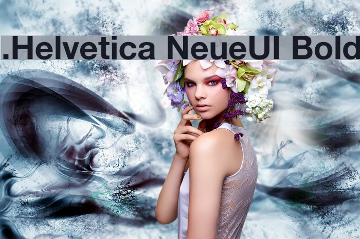 .Helvetica NeueUI Bold Example 1