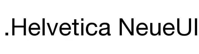 .Helvetica NeueUI  Free Fonts Download