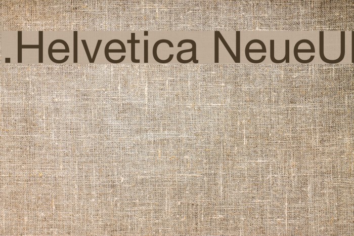 .Helvetica NeueUI Example 2