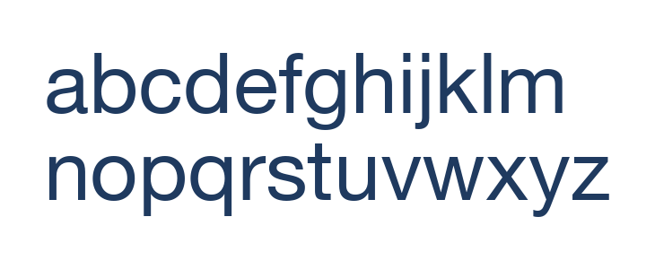 .Helvetica NeueUI Lowercase
