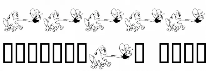 [HungryFrog] Font OTHER CHARS