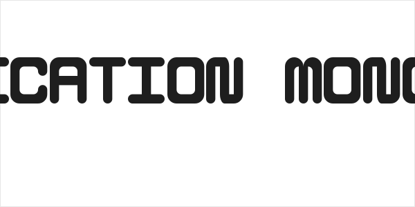 5Identification Mono Regular Logo