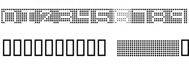 7inch Rounded Font Alte caractere