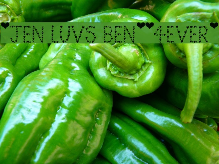 *Jen Luvs Ben*[4ever] Example 3