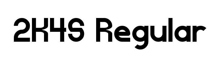 2K4S Regular Шрифта