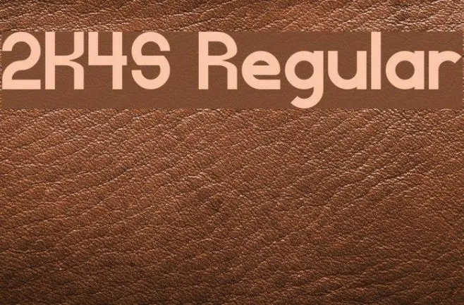 2K4S Regular Example 1